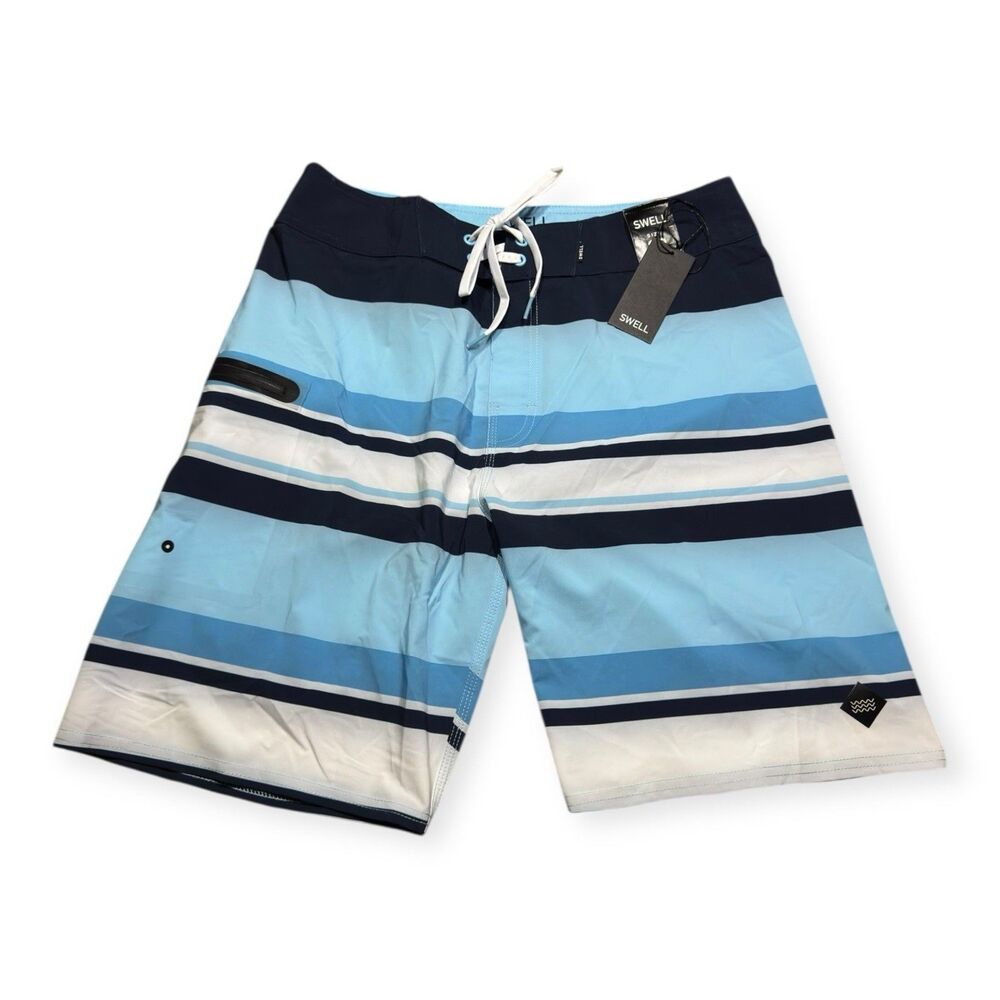 Swell Rampage Board Shorts Blue Casual Beach Summer Surf *Choose your Size* BNWT